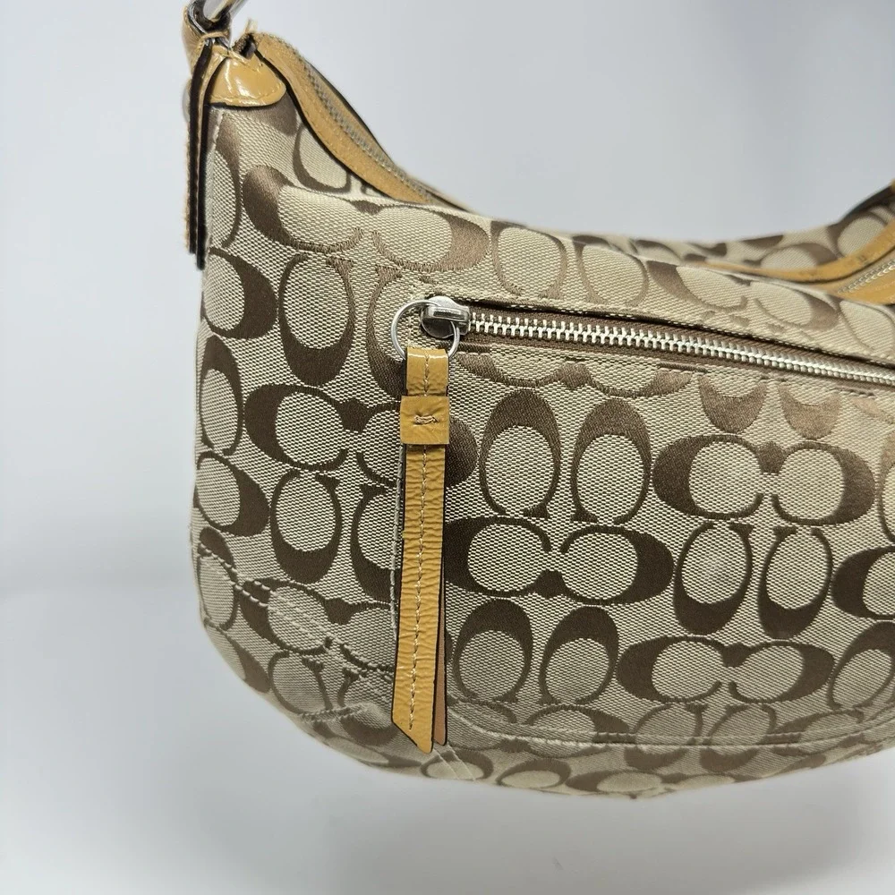 Coach signature hobo